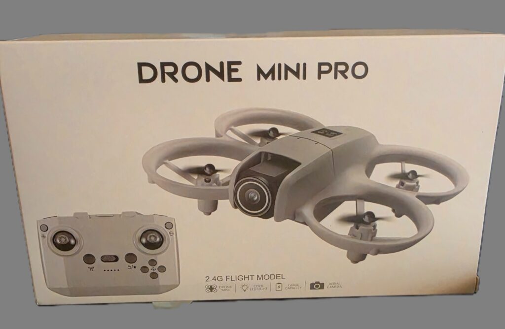Drone Mini Pro 2.4G Flight Model Quadcopter with Aerial Camera & Remote