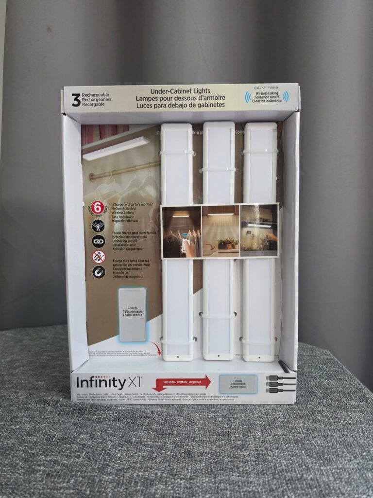 Infinity X1 Wireless Linking Rechargeable LED Under-Cabinet Lights (3-Pack)