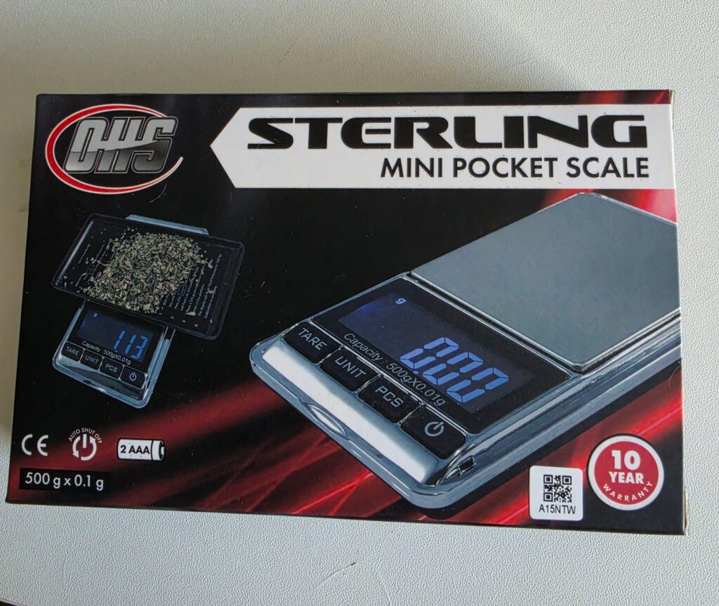OHS Sterling Mini Pocket Scale