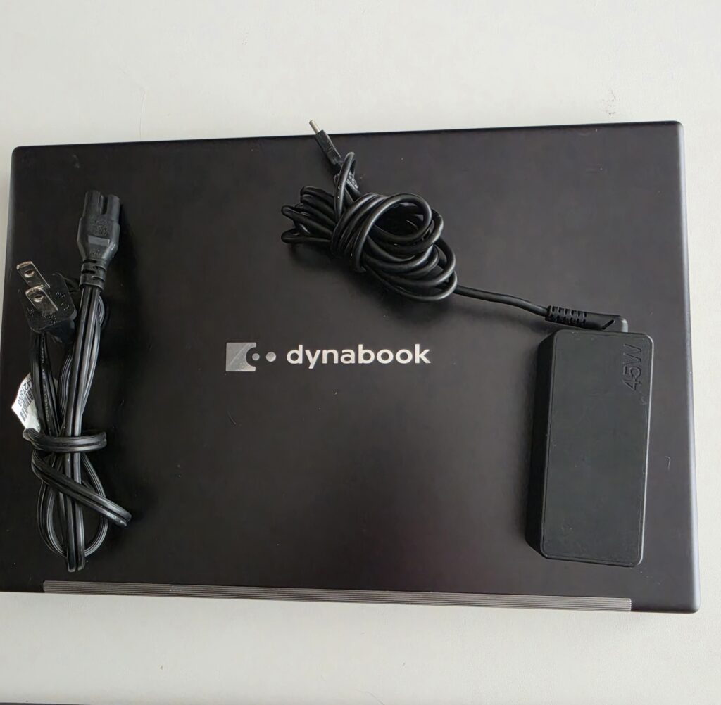 Dynabook Laptop - 16 GB RAM, 256 GB SSD, Power Cord