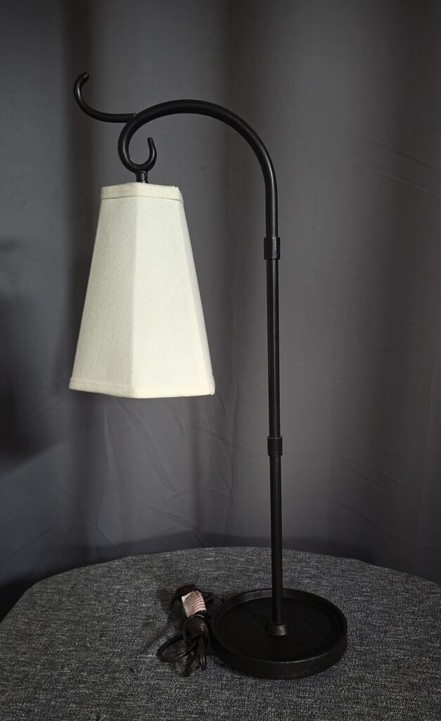 Vintage 2002 Pacific Coast Lighting Down-Bridge "Lantern" Style Task Lamp