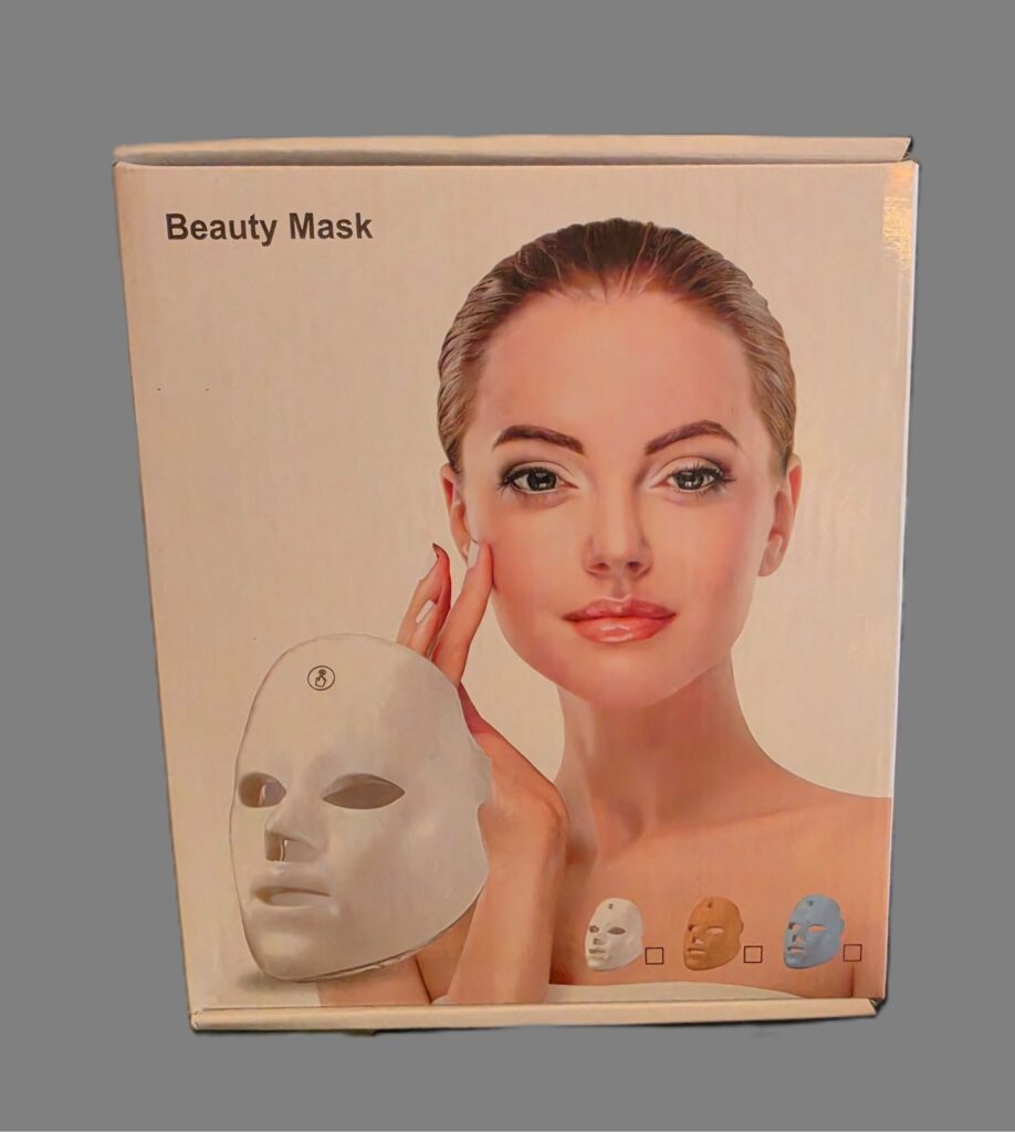 7-Color LED Light Therapy Facial Mask Photon Beauty Device Anti-Aging Acne Care